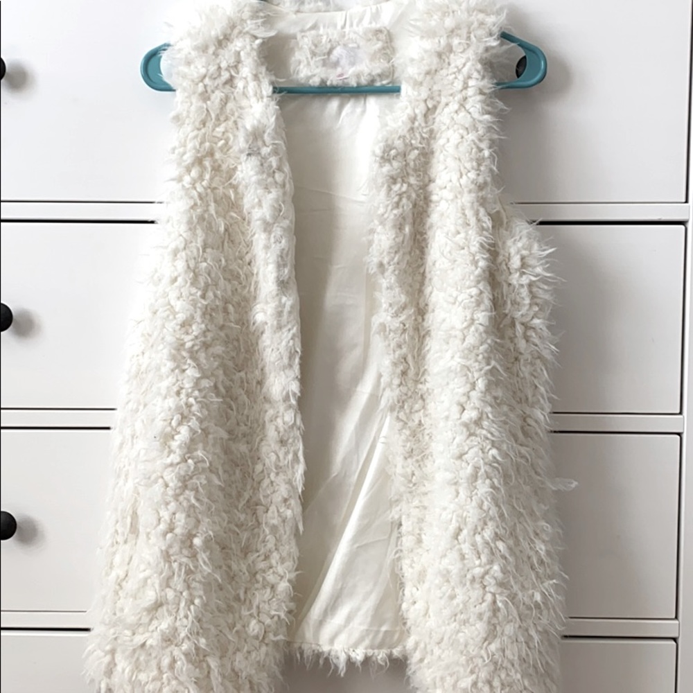 Xhiliration soft furry vest